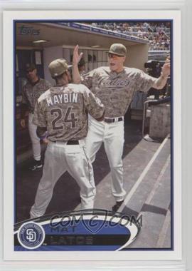 2012 Topps - [Base] #256.3 - Image Variation - Mat Latos (In Dugout)