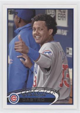 2012 Topps - [Base] #270.3 - Image Variation - Starlin Castro (In Dugout)