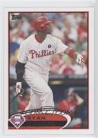 Ryan Howard (Dropping Bat)