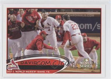 2012 Topps - [Base] #291 - Postseason Highlights - David Freese