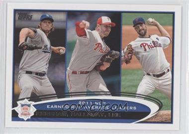 2012 Topps - [Base] #297 - League Leaders - Clayton Kershaw, Roy Halladay, Cliff Lee