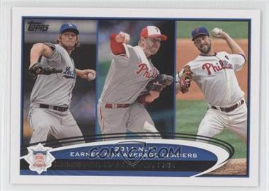 2012 Topps - [Base] #297 - League Leaders - Clayton Kershaw, Roy Halladay, Cliff Lee