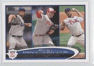 2012 Topps - [Base] #297 - League Leaders - Clayton Kershaw, Roy Halladay, Cliff Lee