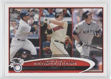 2012 Topps - [Base] #324 - Active Leaders - Alex Rodriguez, Jim Thome, Jason Giambi