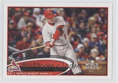 2012 Topps - [Base] #329 - World Series - Allen Craig