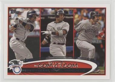 2012 Topps - [Base] #33 - League Leaders - Curtis Granderson, Robinson Cano, Adrian Gonzalez