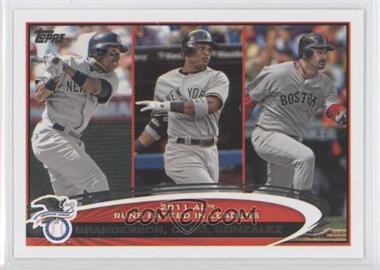 2012 Topps - [Base] #33 - League Leaders - Curtis Granderson, Robinson Cano, Adrian Gonzalez