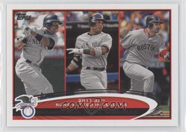 2012 Topps - [Base] #33 - League Leaders - Curtis Granderson, Robinson Cano, Adrian Gonzalez