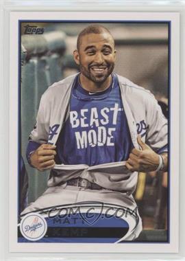 2012 Topps - [Base] #330.3 - Image Variation - Matt Kemp ("Beast Mode")