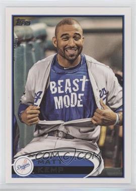 2012 Topps - [Base] #330.3 - Image Variation - Matt Kemp ("Beast Mode")