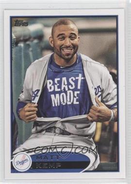 2012 Topps - [Base] #330.3 - Image Variation - Matt Kemp ("Beast Mode")