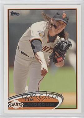 2012 Topps - [Base] #349 - Tim Lincecum