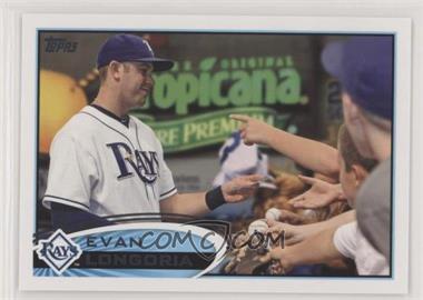 2012 Topps - [Base] #350.2 - SP - Image Variation - Evan Longoria (Signing for Fans)