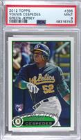 Yoenis Cespedes (Green Uniform) [PSA 9 MINT]