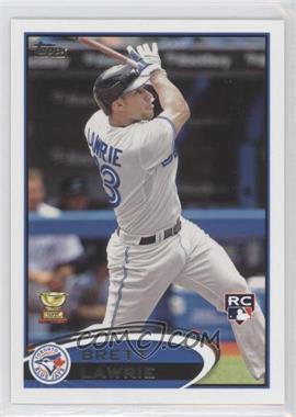 2012 Topps - [Base] #462.1 - Brett Lawrie (Swinging)