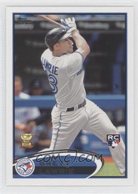 2012 Topps - [Base] #462.1 - Brett Lawrie (Swinging)