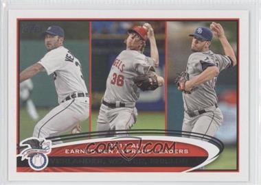 2012 Topps - [Base] #52 - League Leaders - Justin Verlander, Jered Weaver, James Shields