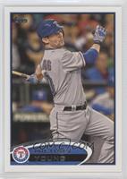 Factory Set Corrected Stat Line - Michael Young (