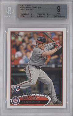 2012 Topps - [Base] #661.1 - Bryce Harper (Grey Jersey) [BGS 9 MINT]