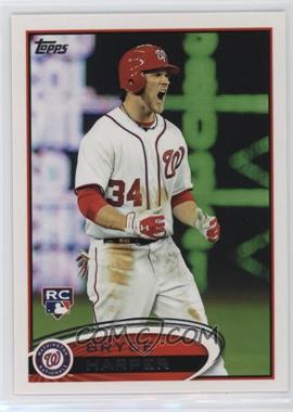 2012 Topps - [Base] #661.2 - Image Variation - Bryce Harper (White Jersey, Excited)
