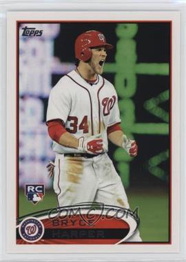 2012 Topps - [Base] #661.2 - Image Variation - Bryce Harper (White Jersey, Excited)