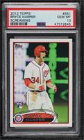 Image Variation - Bryce Harper (White Jersey, Excited) [PSA 10 GEM&nb…