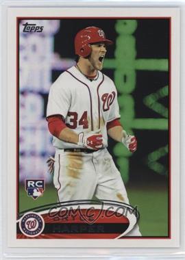 2012 Topps - [Base] #661.2 - Image Variation - Bryce Harper (White Jersey, Excited)