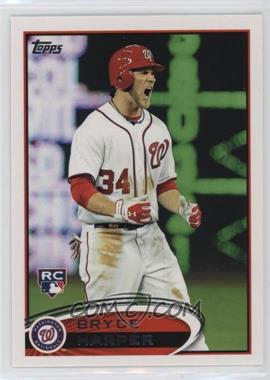 2012 Topps - [Base] #661.2 - Image Variation - Bryce Harper (White Jersey, Excited)