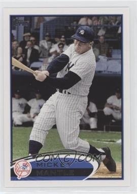 2012 Topps - [Base] #7.1 - Mickey Mantle (Stat Line Error - "3B" Triples Printed Twice, Slugging Percentage Represented as "SP")