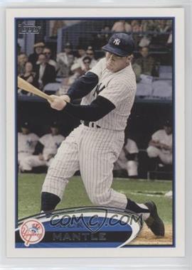 2012 Topps - [Base] #7.2 - Factory Set Corrected Stat Line - Mickey Mantle ("2B" Present, Slugging Percentage Represented as "SLG")