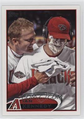 2012 Topps - [Base] #76.3 - Image Variation - Ian Kennedy (Pie in the Face)