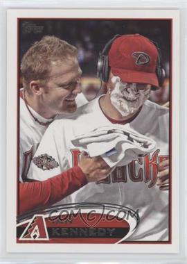 2012 Topps - [Base] #76.3 - Image Variation - Ian Kennedy (Pie in the Face)