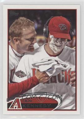 2012 Topps - [Base] #76.3 - Image Variation - Ian Kennedy (Pie in the Face)