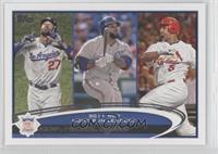 League Leaders - Matt Kemp, Prince Fielder, Albert Pujols