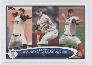 2012 Topps - [Base] #92 - Active Leaders - Tim Lincecum, Chris Carpenter, Roy Oswalt