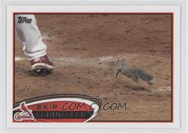 2012 Topps - [Base] #93.3 - Image Variation - Skip Schumaker (Rally Squirrel)