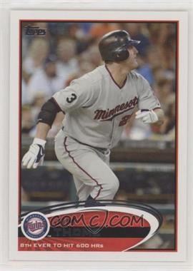 2012 Topps - [Base] #97 - Season Highlights Checklist - Jim Thome