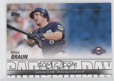 2012 Topps - Career Day #CD-10 - Ryan Braun