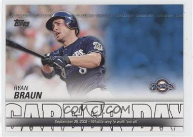 2012 Topps - Career Day #CD-10 - Ryan Braun