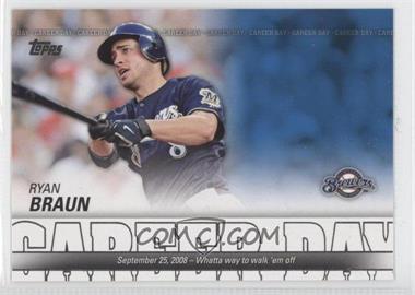 2012 Topps - Career Day #CD-10 - Ryan Braun