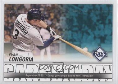 2012 Topps - Career Day #CD-13 - Evan Longoria