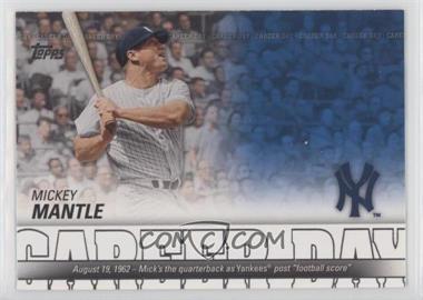 2012 Topps - Career Day #CD-22 - Mickey Mantle