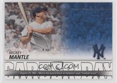 2012 Topps - Career Day #CD-22 - Mickey Mantle