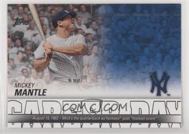 2012 Topps - Career Day #CD-22 - Mickey Mantle