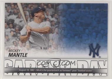 2012 Topps - Career Day #CD-22 - Mickey Mantle