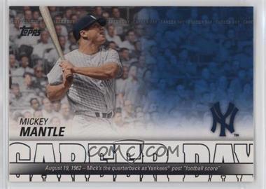 2012 Topps - Career Day #CD-22 - Mickey Mantle