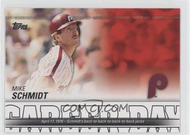 2012 Topps - Career Day #CD-8 - Mike Schmidt