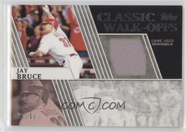 2012 Topps - Classic Walk-Offs - Relics #CWR-JB - Jay Bruce /50