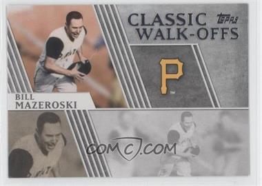 2012 Topps - Classic Walk-Offs #CW-1 - Bill Mazeroski