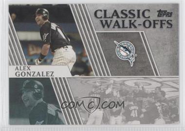 2012 Topps - Classic Walk-Offs #CW-12 - Alex Gonzalez